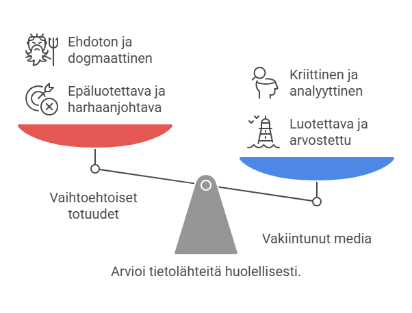 Totuuden torvet visual selection