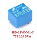 vanin hehkurele lisä SRD 12VDC SL C T73 10A 5pin